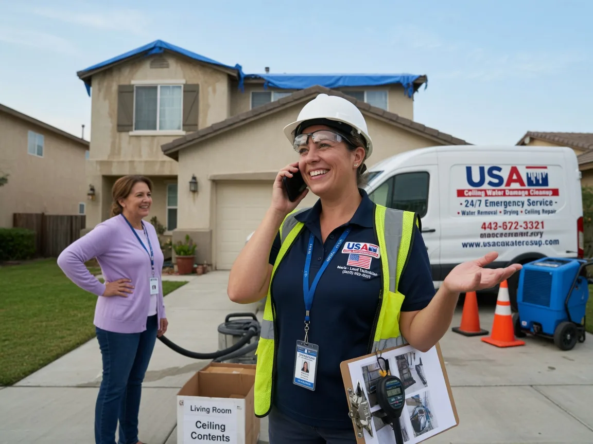 Ceiling Water Damage Restoration Fort Yates, ND FAQs